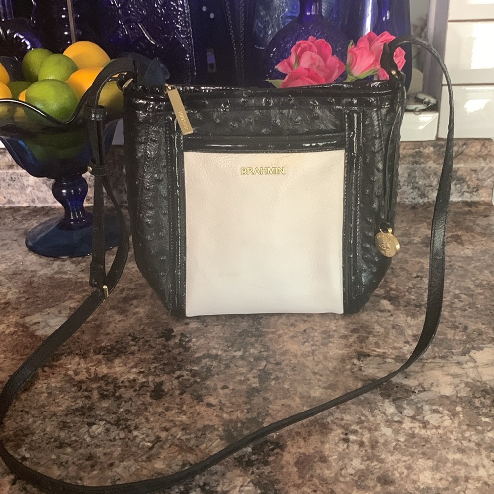 Brahmin Leather Crossbody Bag